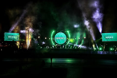 Amorim fecha festa com promessa: "Disseram que jamais seremos bicampeões outra vez. Vamos ver..."