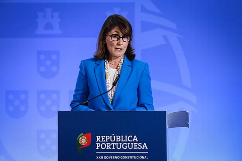 Ministra da Justiça,  Catarina Sarmento e Castro. RODRIGO ANTUNES/LUSA