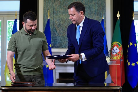 Ajuda de Portugal à Ucrânia  “inclui contribuições financeiras e em espécie”