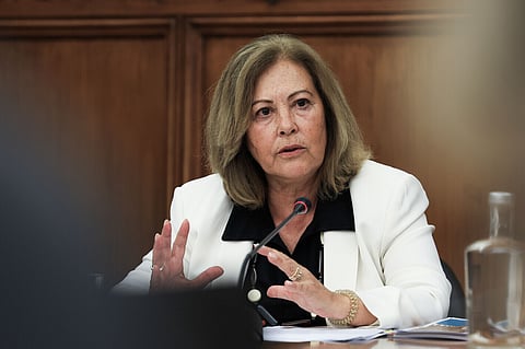 Margarida Blasco, ministra da Administração interna