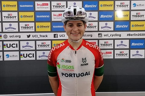 Maria Martins 16.ª na corrida de scratch dos Mundiais de ciclismo de pista