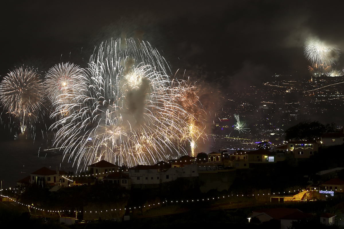 Madeira: Fireworks will still take place, but the programme has been altered due to bad weather
