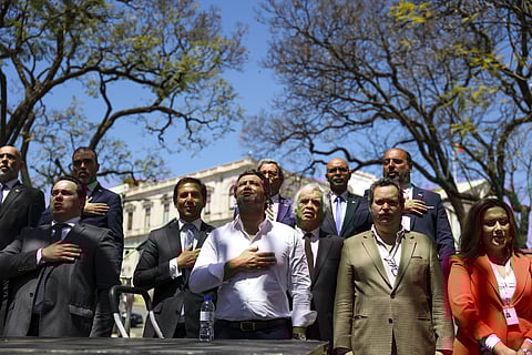 Há um ano, André Ventura foi reeleito líder com 98% dos votos. Desta vez, também não terá críticos internos