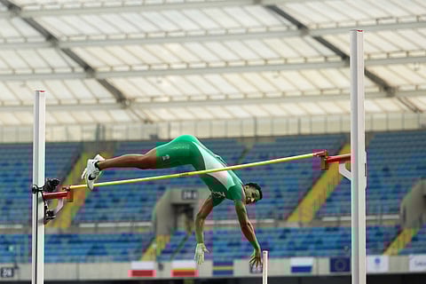 Buaró durante os Jogos Europeus disputados em Cracóvia. Adelino Meireles/Global Imagens