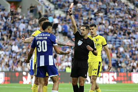 Evanilson suspenso dois jogos por "conduta violenta" no jogo contra o Famalicão