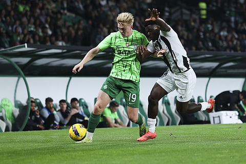 Sporting goleia Amarante (6-0) na estreia de João Pereira