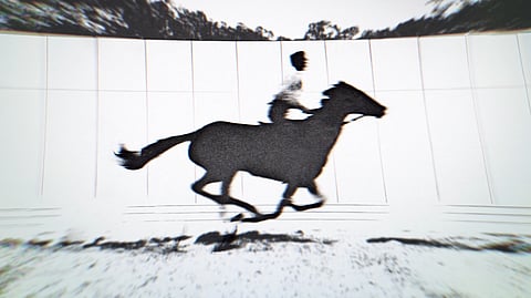 O cavalo em movimento de Muybridge: como se fosse um filme...