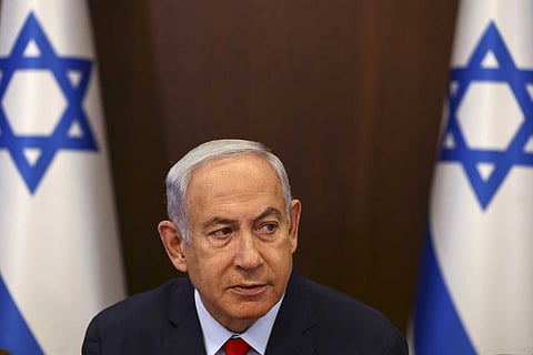 Primeiro-ministro israelita, Benjamin Netanyahu