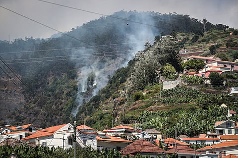 Fogo em Ponta do Sol está controlado