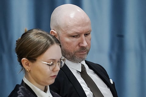 Anders Breivik. EPA/CORNELIUS POPPE NORWAY OUT
