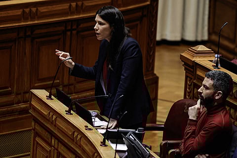 Mariana Mortágua, líder do Bloco de Esquerda.
