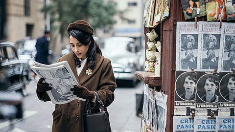 Mercedes (Elisa Zulueta) e a liberdade que vem com um crime alheio.