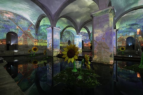 Dos girassóis aos campos de trigo: uma viagem imersiva pelas obras de Van Gogh