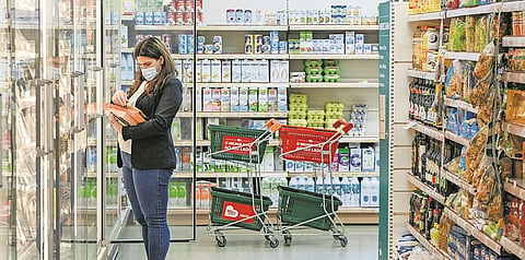 Supermercados são o canal de distribuição que cresceu até julho, com as vendas a subirem 8,6%.