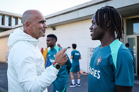 Roberto Martínez: “Quenda tem uma qualidade que não é normal aos 17 anos”