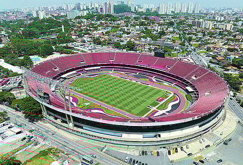 Estádio Morumbi, em São Pualo, passou a chamar-se Morumbis.
