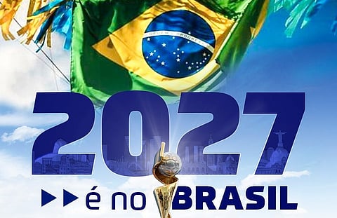 Brasil vai acolher o Mundial feminino de futebol de 2027