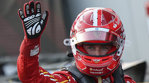 Piloto monegasco Charles Leclerc