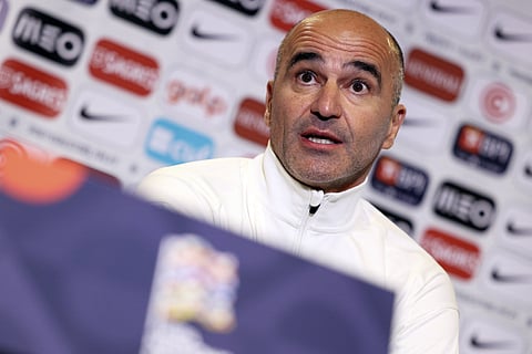 Selecionador Roberto Martínez