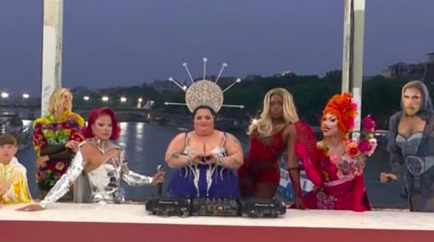 Drag Queens recriaram cena da Última Ceia
