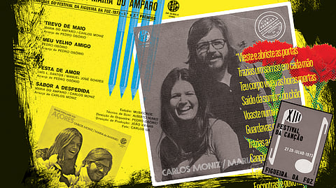 #44 “Trevo de Maio” (Maria do Amparo - Carlos Alberto Moniz), Carlos Alberto Moniz & Maria do Amparo, 1973