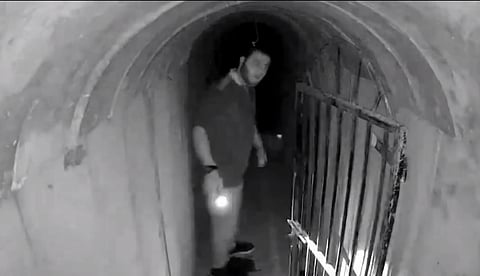 Imagem do vídeo agora divulgado.