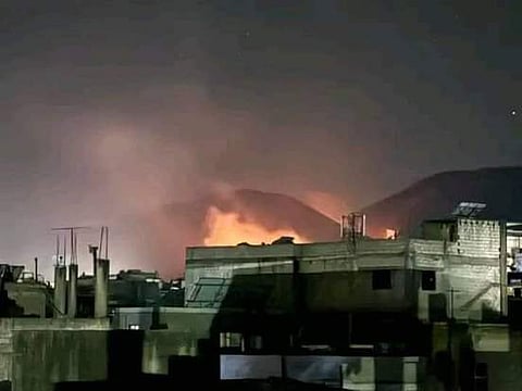 Ataques israelitas no centro da Síria fazem 14 mortos