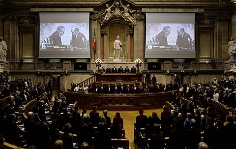 Sessão solene do centenário de Mário Soares decorreu esta sexta-feira na Assembleia da República.