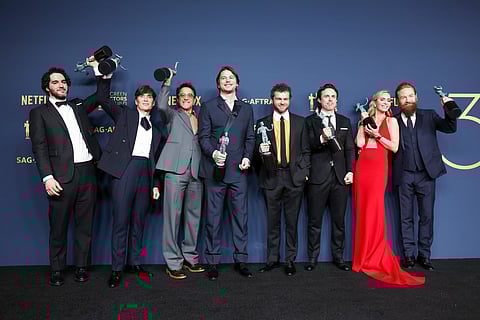 "Oppenheimer" foi o filme mais premiado nos SAG Awards