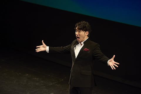 O barítono sul-coreano, nascido em 1994, Hae Kang foi o vencedor do grande prémio do Cascais Ópera.