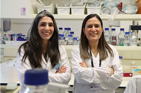Investigadoras Daniela Pereira de Vasconcelos e Catarina Leite Pereira