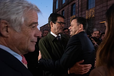 Edil portuense foi o anfitrião da cerimónia de assinatura do acordo da Aliança Democrática, na Alfândega do Porto, no dia 7 de janeiro. -- Foto: André Rolo/Global Imagens