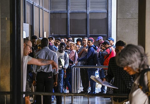 Greve começou na quinta-feira.
