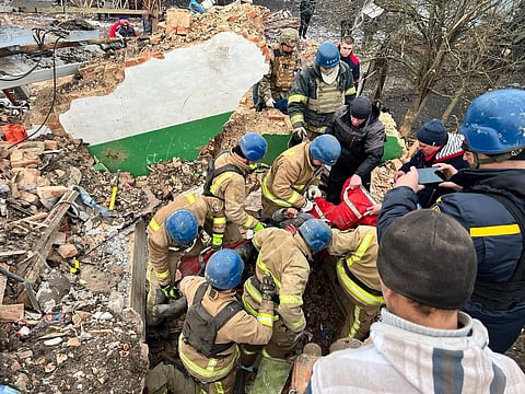 O ataque na região de Sumy atingiu uma empresa agrícola.