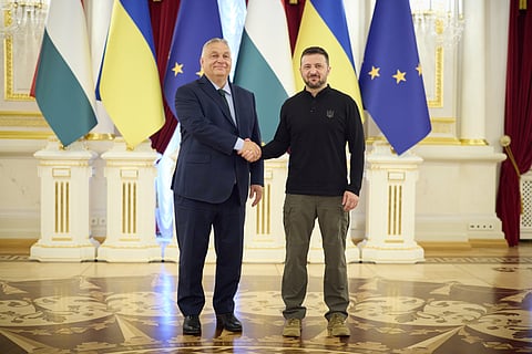 As relações entre a Hungria e a Ucrânia estão a agravar-se