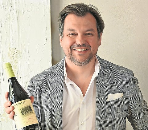 Paulo Nunes, enólogo da Casa da Passarella.