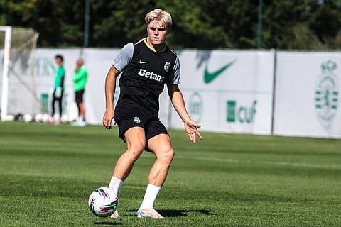 Conrad Harder, do Sporting, foi a transferência mais cara realizada em Portugal - leões pagaram 19ME pelo avançado dinamarquês.