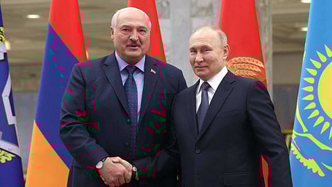 Alexander Lukashenko é um dos principais aliados de Vladimir Putin e da Rússia.