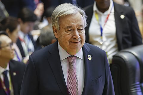 Secretário-geral da ONU, António Guterres