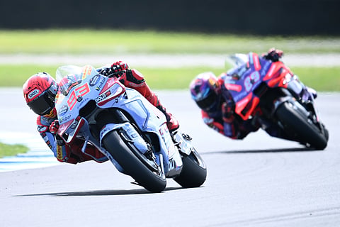 Marc Marquez adiantou-se ao compatriota Jorge Martin