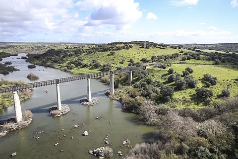 Ponte de Serpa sobre o Rio Guadiana