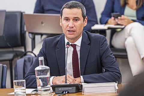 Ex-ministro das Infraestruturas João Galamba. Reinaldo Rodrigues/Global Imagens