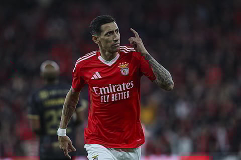 Di María eleito o melhor jogador da I Liga em novembro