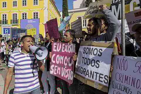 Protesto contou com centenas de participantes