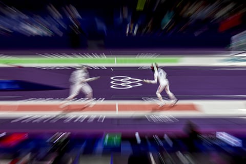 Provas de esgrima nos Jogos de Paris