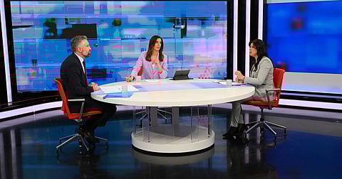 Debate entre Pedro Nuno Santos (PS) e Inês de Sousa Real (PAN)