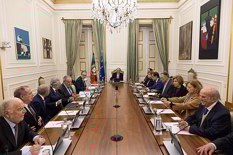 Este foi o primeiro Conselho de Estado com a presença de José Aguiar-Branco, o novo presidente do Parlamento.