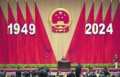 A China comunista celebra hoje 75 anos e a Revolução agora é ultrapassar os EUA