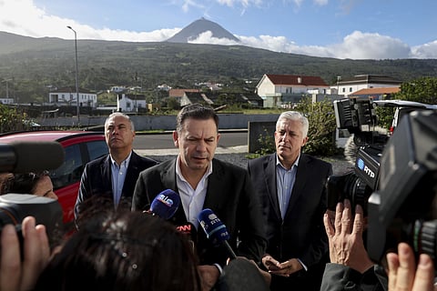 Luís Montenegro, presidente do PSD. TIAGO PETINGA/LUSA