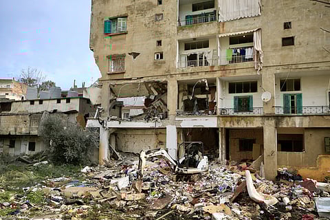 As forças israelitas realizaram ontem também ataques no sul do Líbano.